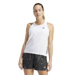 Tricou de Damă fără Mâneci Adidas  Own the Run Alb Running