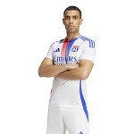 Tricou de Fotbal cu Mânecă Scurtă Bărbat Adidas Olympique Lyonnais 24/25 Home
