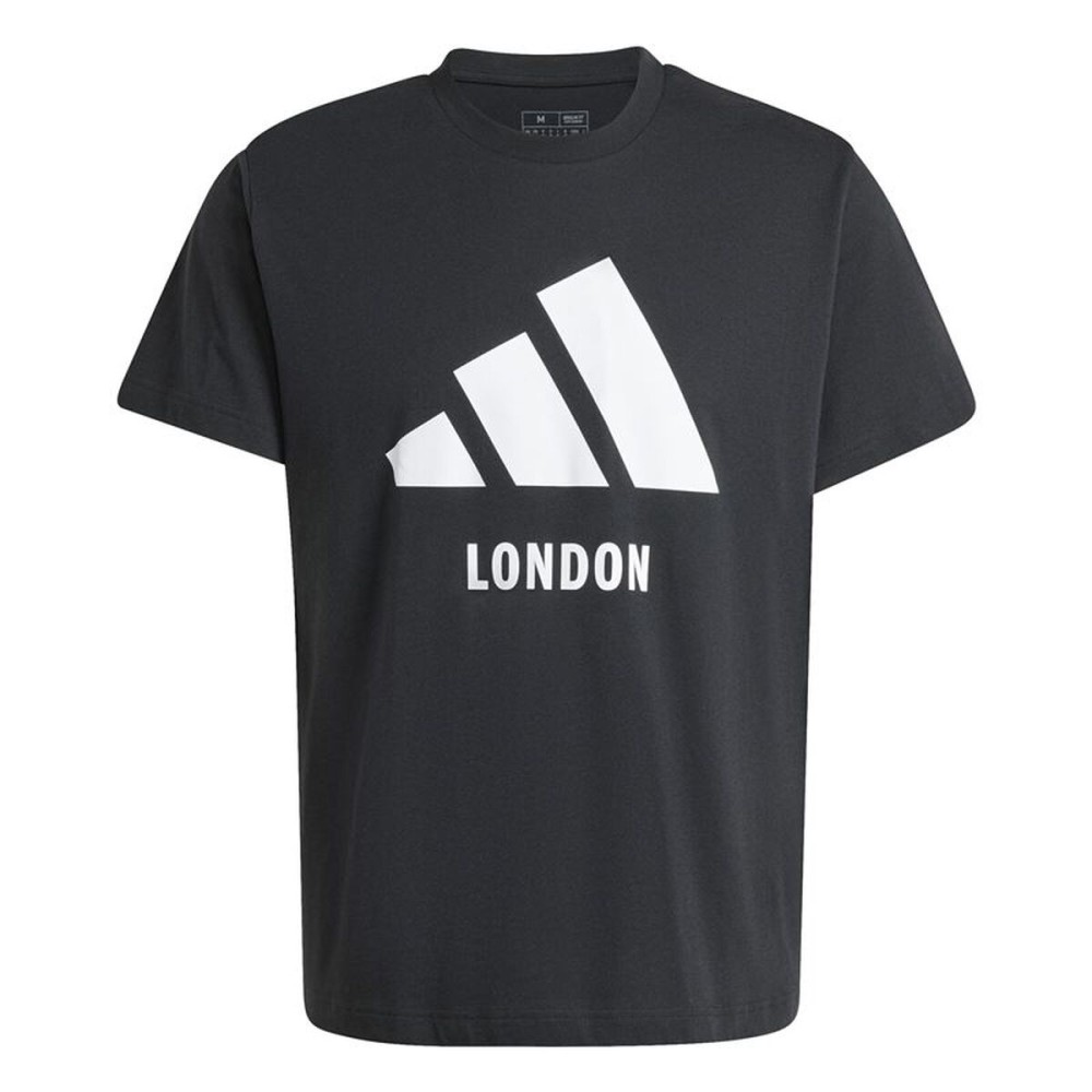 Tricou cu Mânecă Scurtă Bărbați Adidas London Negru