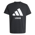 Tricou cu Mânecă Scurtă Bărbați Adidas London Negru