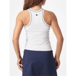 Tricou de Damă fără Mâneci Wilson Team Tank Alb Padel