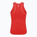 Tricou cu Bretele Damă Wilson Team Tank Roșu Padel