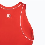 Tricou cu Bretele Damă Wilson Team Tank Roșu Padel