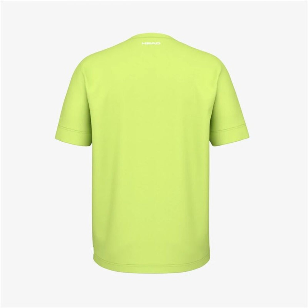 Tricou cu Mânecă Scurtă Bărbați Head Slice II Verde lămâie Padel
