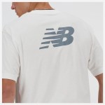 Tricou cu Mânecă Scurtă Bărbați New Balance Sport Essentials Alb