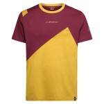 Tricou cu Mânecă Scurtă Bărbați La Sportiva Dude Auriu*