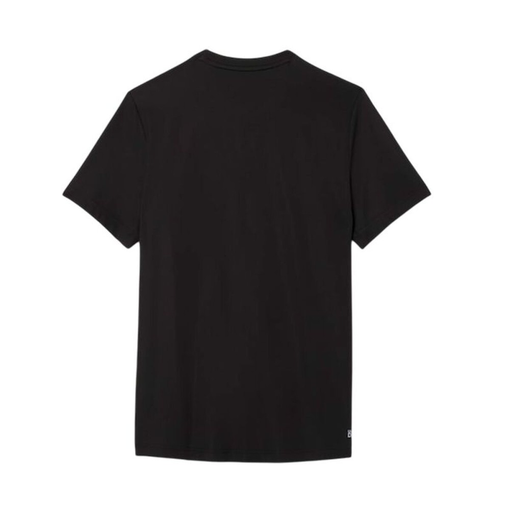 Tricou cu Mânecă Scurtă Bărbați Lacoste Core Performance Negru