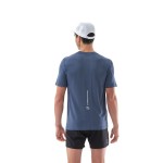 Tricou cu Mânecă Scurtă Bărbați Compressport Performance Albastru