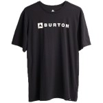 Tricou cu Mânecă Scurtă Bărbați Burton Horizontal Mountain Negru