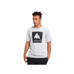 Tricou cu Mânecă Scurtă Bărbați Burton Classic Mountain High Gri deschis