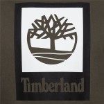 Tricou cu Mânecă Scurtă Bărbați Timberland Stack Logo Măslină