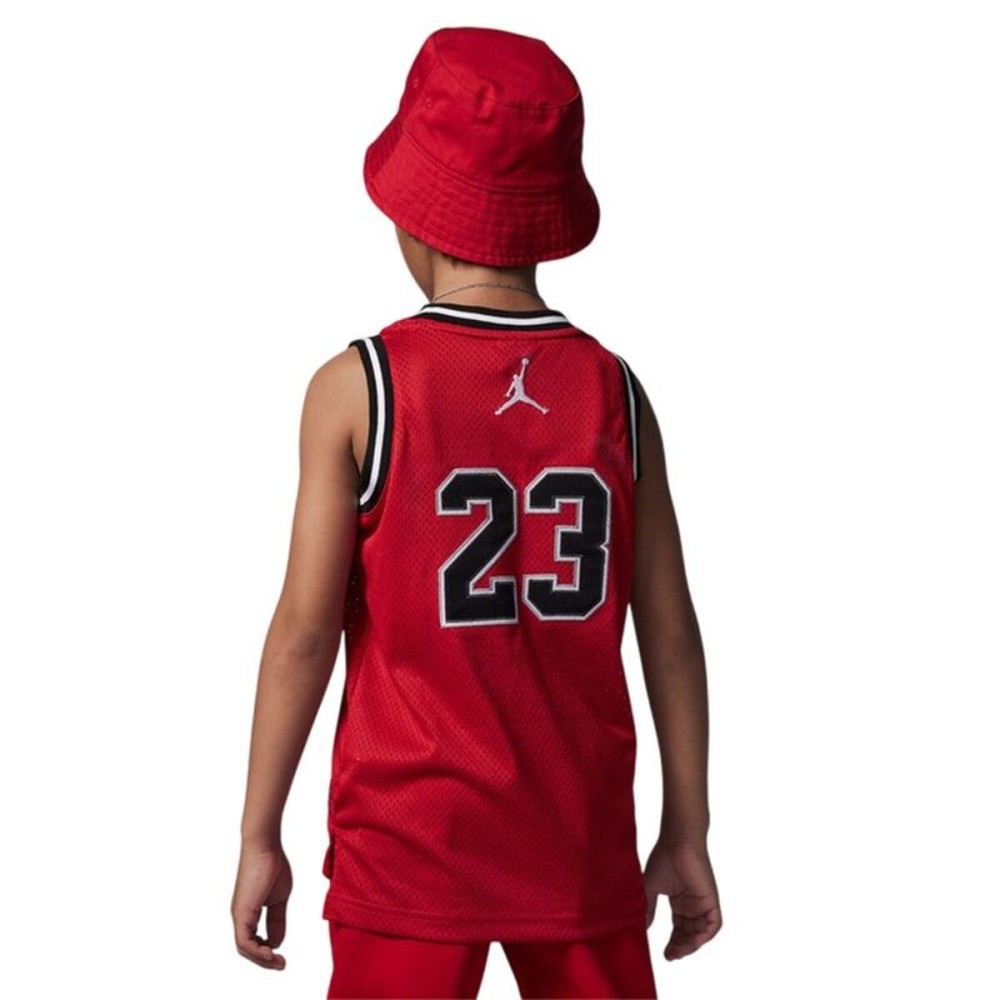Tricou cu Bretele Copii Jordan Jordan 23 Jersey Roșu