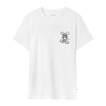 Tricou cu Mânecă Scurtă Bărbați Jimmy Lion Keith Haring x Jimmy Lion Alb