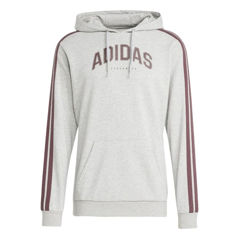 Hanorac cu Glugă Bărbați Adidas Colleg Hood Gri