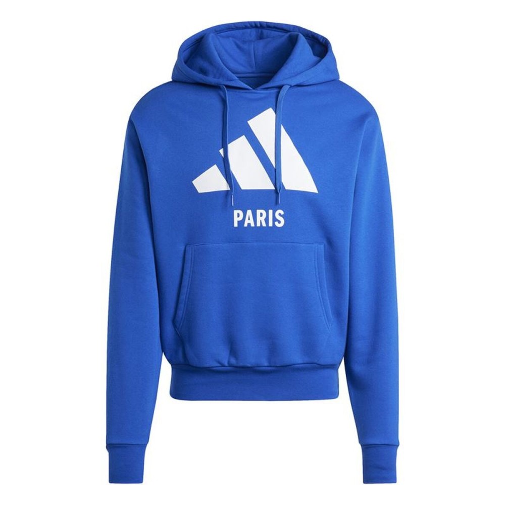 Hanorac cu Glugă Femei Adidas Paris Albastru