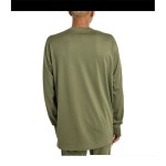 Hanorac fără Glugă Bărbați Burton Midweight Crew Verde