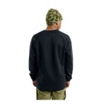 Hanorac fără Glugă Bărbați Burton Crown Weatherproof Pullover Crewneck Negru