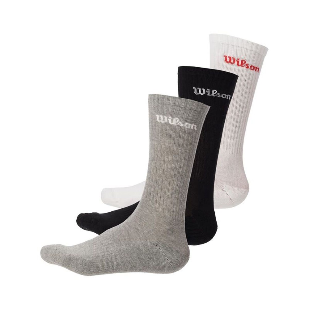 Pachet de șosete Wilson Crew Logo Sock 3 Piese