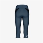 Colanți Sport de Damă Head Tech 3/4 Tights Bleumarin