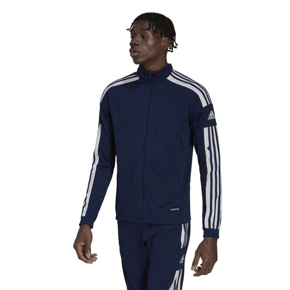Jachetă Sport de Bărbați Adidas Sq21 Tr Albastru