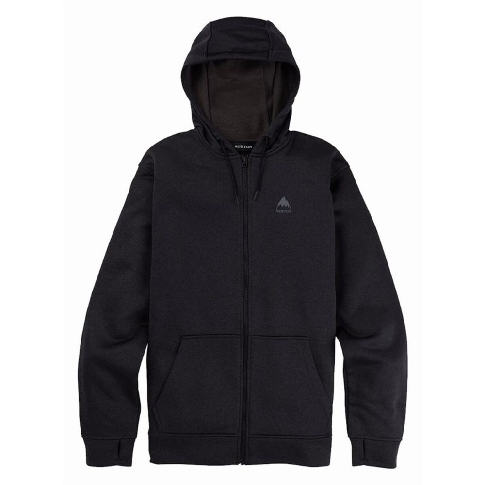 Hanorac cu Glugă Bărbați Burton Oak Full-Zip Negru