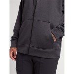 Hanorac cu Glugă Bărbați Burton Oak Full-Zip Negru