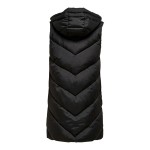 Vestă pentru femei Only Jdyskylar Padded Negru