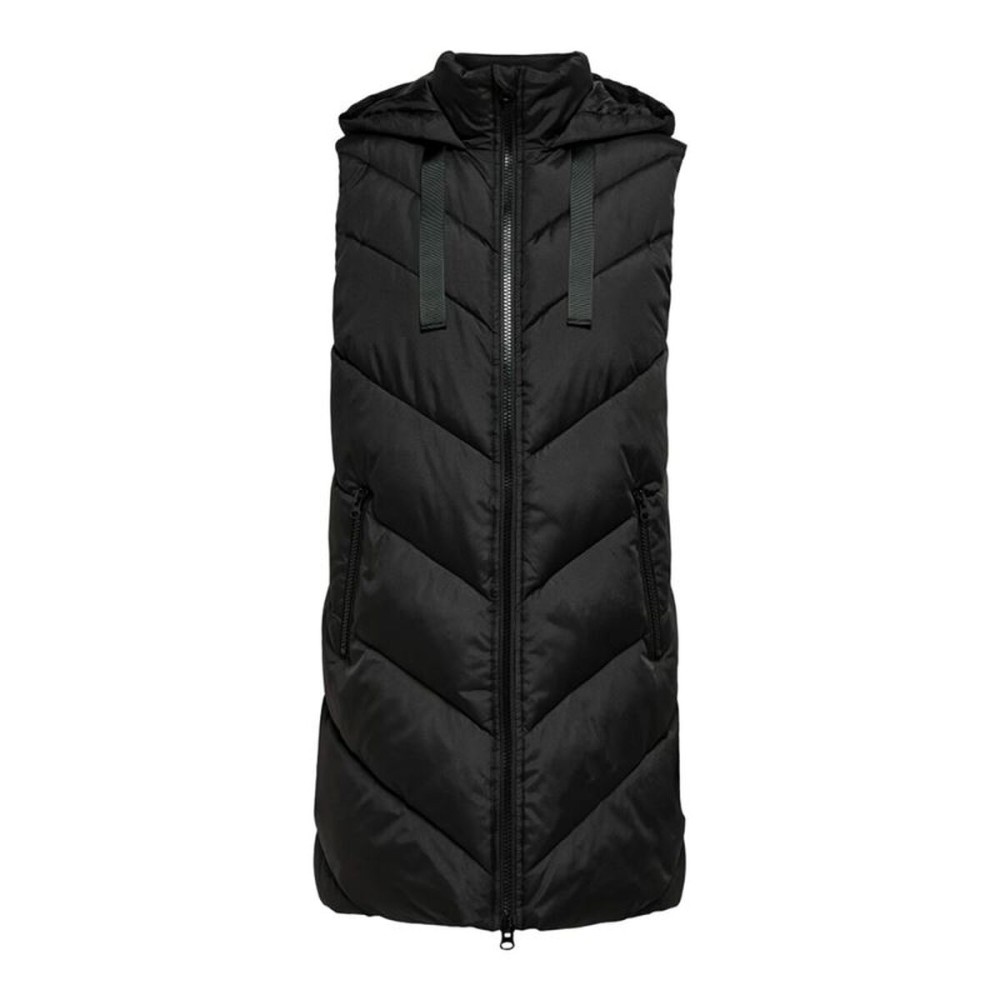 Vestă pentru femei Only Jdyskylar Padded Negru