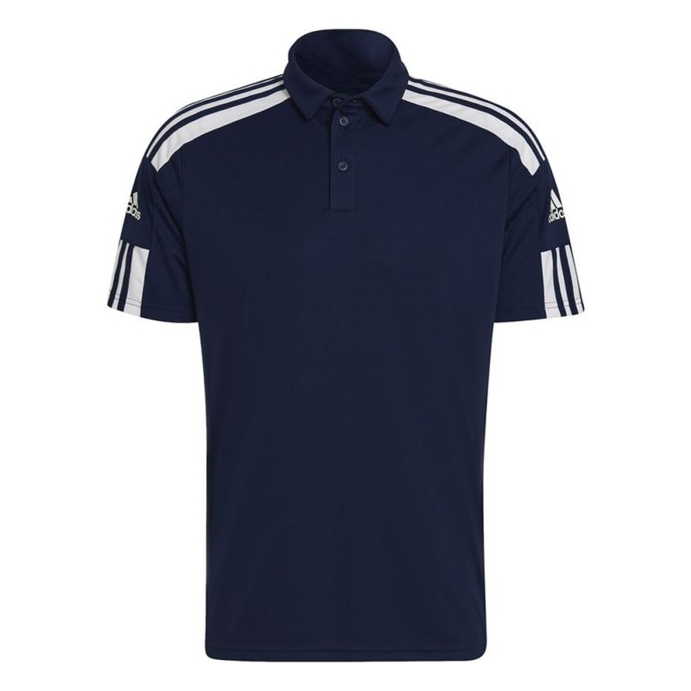 Tricou Polo cu Mânecă Scurtă Bărbați Adidas Sq21 Albastru închis