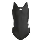 Costum de Baie Fete Adidas 3Bandas Bld Swimsuit Negru