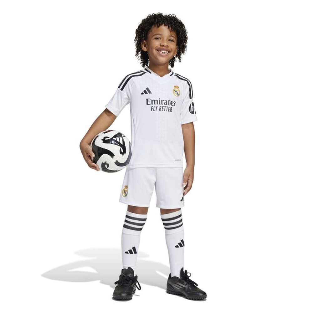Set Echipament de Fotbal pentru Copii Adidas Real Madrid 24/25 Home Multicolor