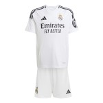 Set Echipament de Fotbal pentru Copii Adidas Real Madrid 24/25 Home Multicolor