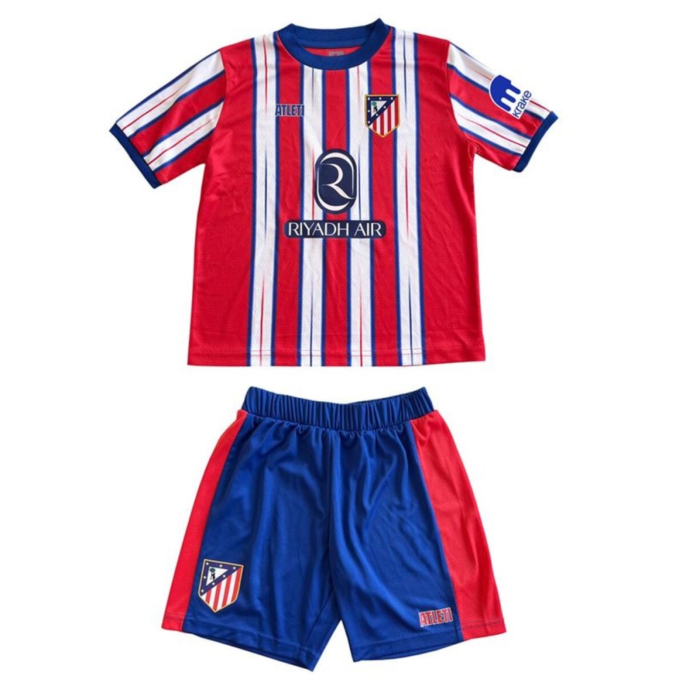 Set Echipament de Fotbal pentru Copii Atlético Madrid Home 24/25 Roșu