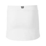 Fustă pentru padel Wilson Yg Youth Team Flat Front Alb