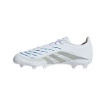 Ghete de Fotbal pentru Copii Adidas Predator League Fg/Mg Alb