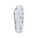 Ghete de Fotbal pentru Copii Adidas Predator League Fg/Mg Alb