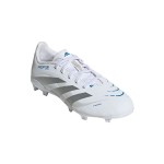 Ghete de Fotbal pentru Copii Adidas Predator League Fg/Mg Alb