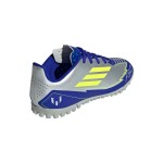 Ghete de Fotbal pentru Copii Adidas F50 Club TF Messi Argintiu