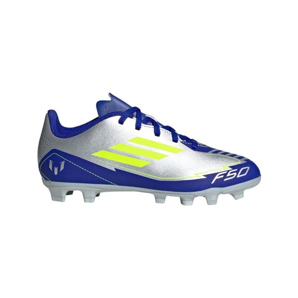 Ghete de Fotbal pentru Copii Adidas F50 Club Fg/Mg Argintiu