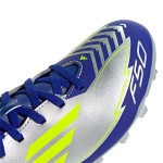 Ghete de Fotbal pentru Copii Adidas F50 Club Fg/Mg Argintiu