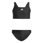 Bikiniul-Chilot Pentru Fete Adidas 3 Bandas Bld Negru