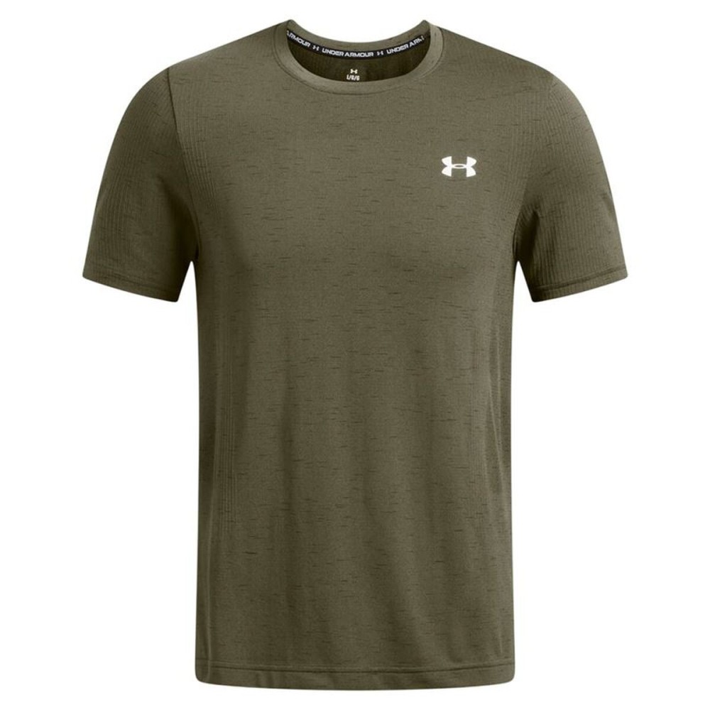 Tricou cu Mânecă Scurtă Bărbați Under Armour 1382801-390 Măslină (XL)