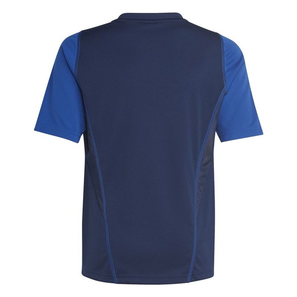 Tricou de Fotbal cu Mânecă Scurtă pentru Copii Adidas HK7639 Albastru (7-8 Ani)