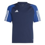 Tricou de Fotbal cu Mânecă Scurtă pentru Copii Adidas HK7639 Albastru (7-8 Ani)
