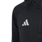 Hanorac cu Glugă Copii Adidas Tiro23 Negru