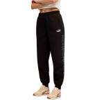 Pantaloni lungi de sport Puma Essentials Graphic Animal C Negru Femeie