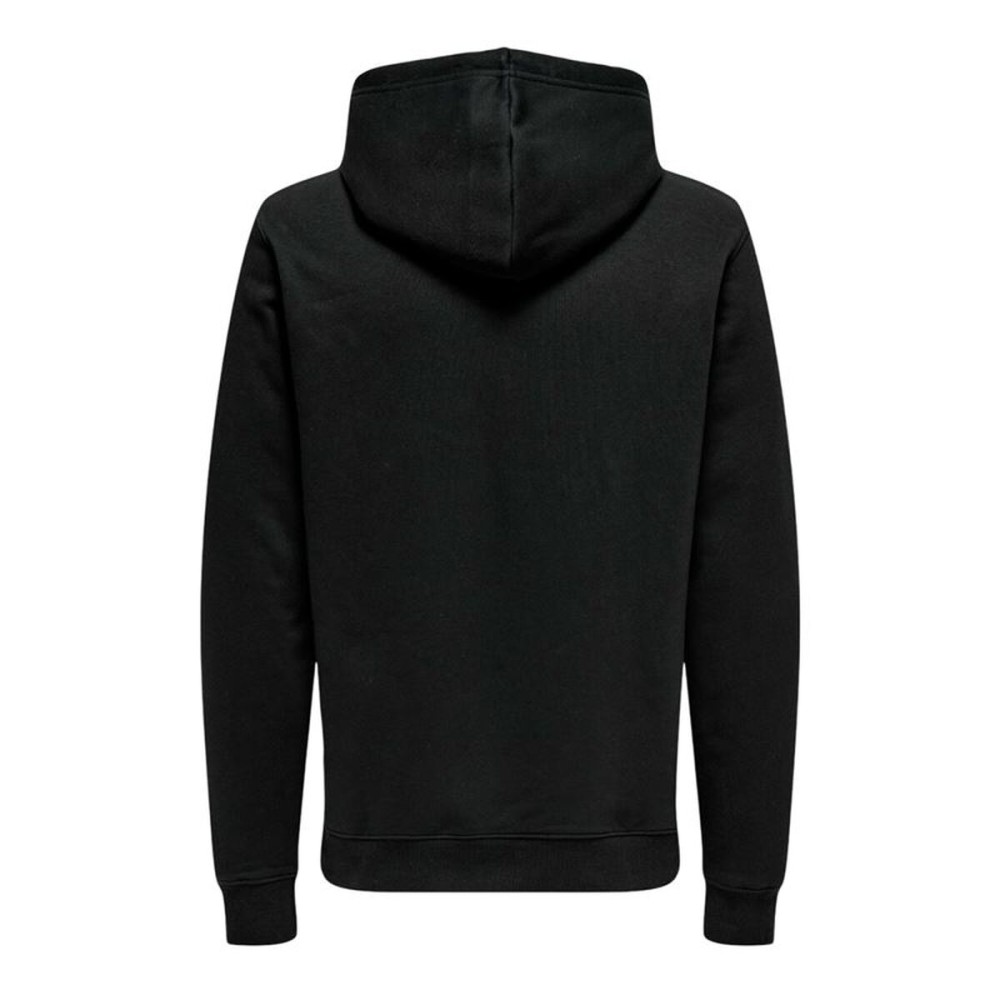 Hanorac cu Glugă Bărbați Only & Sons Onsdawson Reg Hoodie Vd Negru