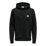 Hanorac cu Glugă Bărbați Only & Sons Onsdawson Reg Hoodie Vd Negru