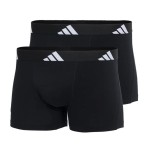 Boxeri pentru bărbați Adidas Active Flex Cotton Negru 2 Unități