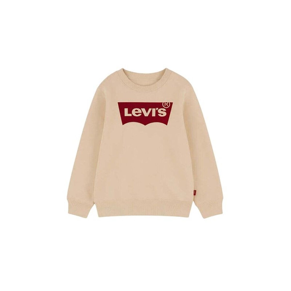 Hanorac fără Glugă Copii Levi's 8E9079-GAB Alb